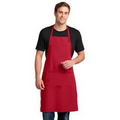 Port Authority  Easy Care Extra Long Bib Apron w/ Stain Release